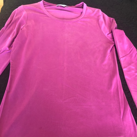 BAIA fucshia pullover with sleeve details - Picture 2 of 8